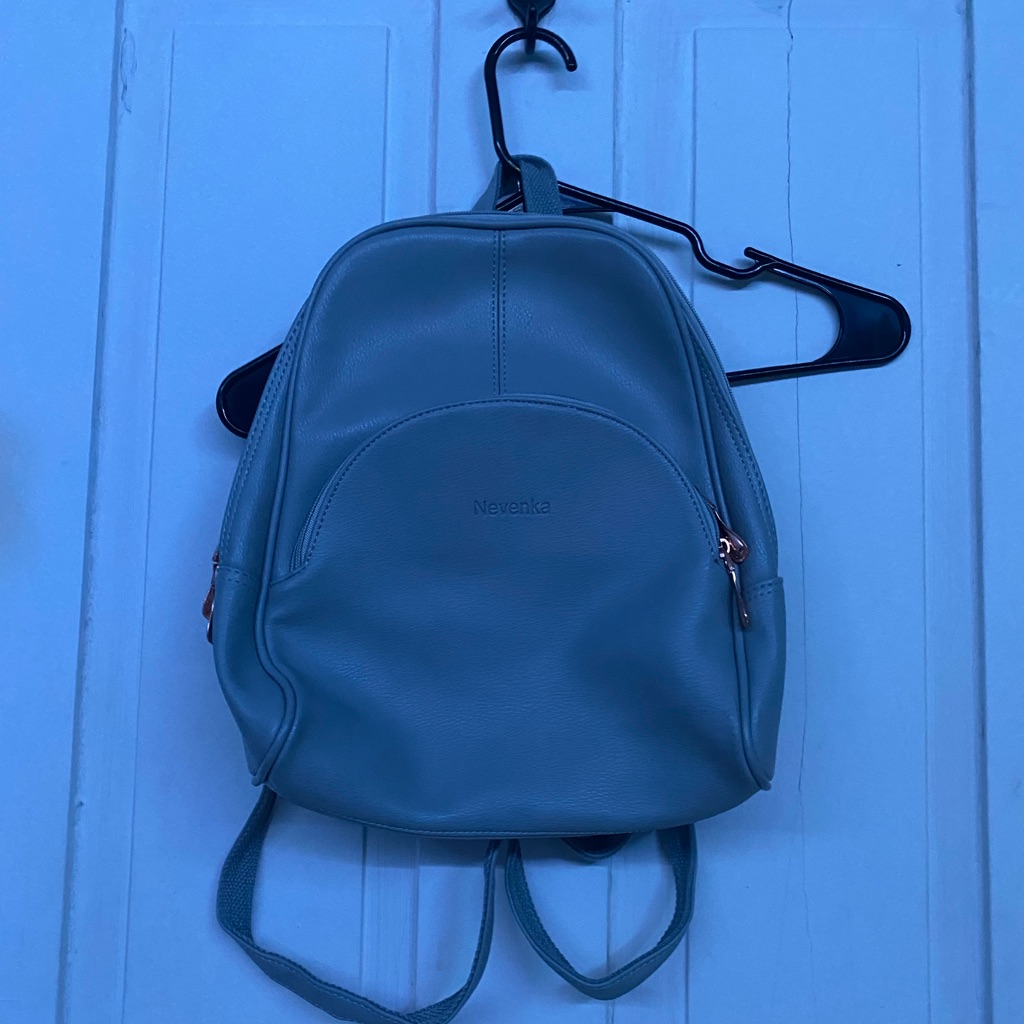 Grey Small Backpack